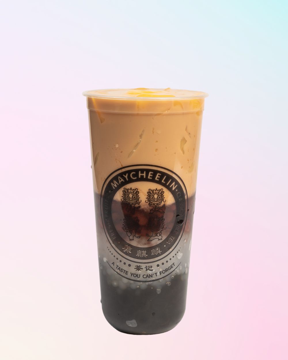 Signature Milk Tea With Four Toppings