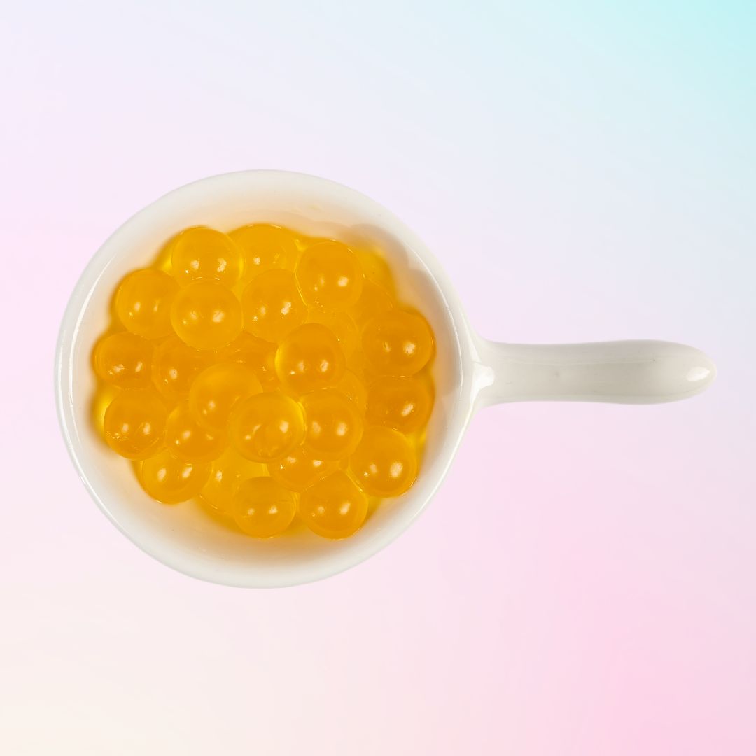 Mango Flavour Popping Boba 芒果爆爆珠