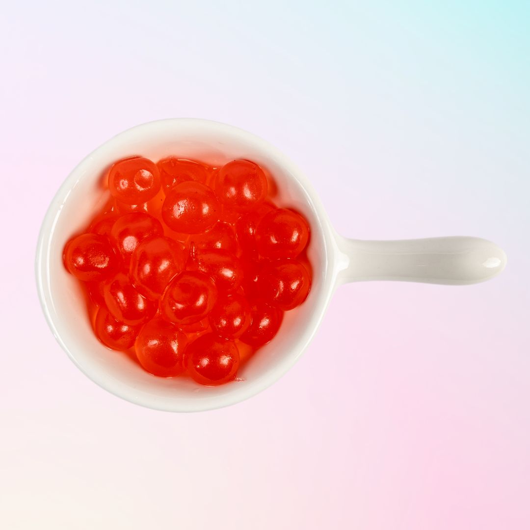 Strawberry Flavour Popping Boba 草莓爆爆珠